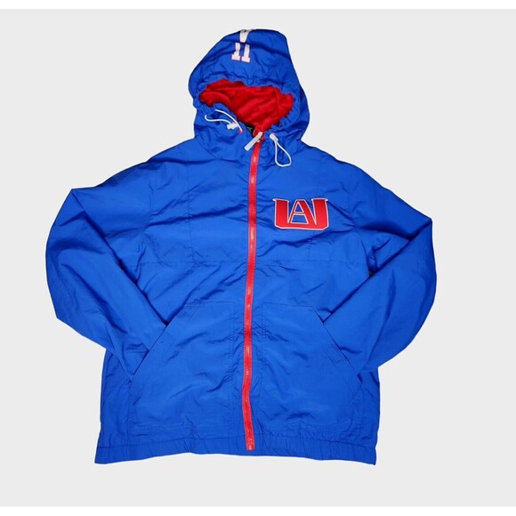 My Hero Academia UA High Full Zip Hooded Jacket Sz Small Funimation Windbreaker - Picture 4 of 16